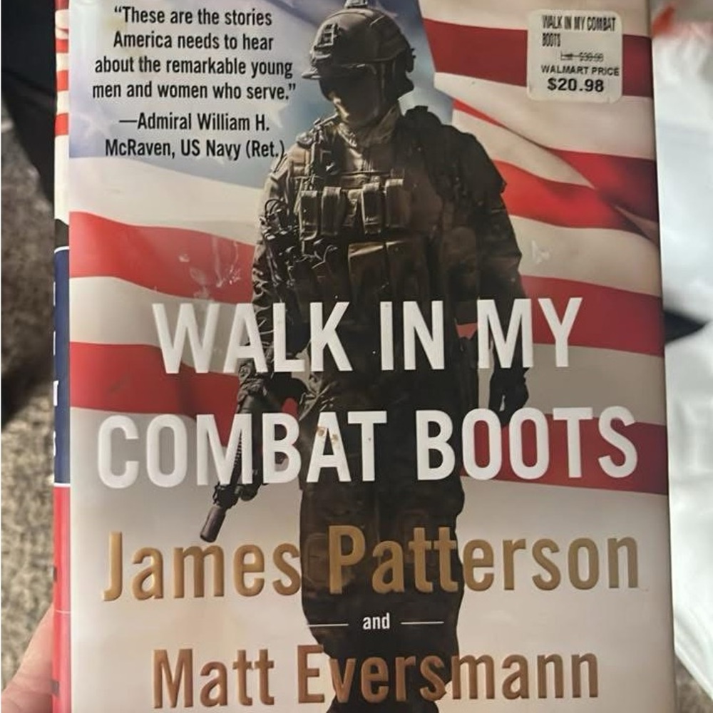 Walk in My Combat Boots Book